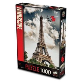 KS Games Eiffel Tower Paris 1000 Parça Puzzle