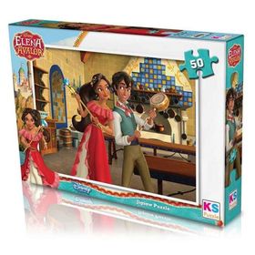 KS Games Elena Avalor 50 Parça Puzzle