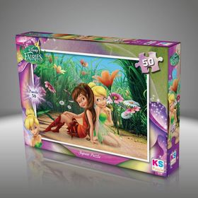 KS Games FA709 50 Parça Fairies Puzzle