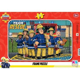 KS Games Fireman Sam 24 Parça Puzzle
