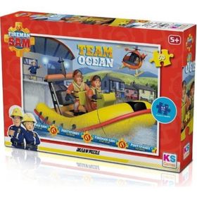 KS Games Fireman Sam 50 Parça Çocuk Puzzle