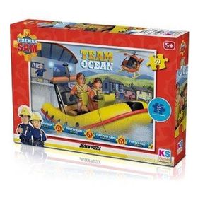 KS Games Fireman Sam 50 Parça Çocuk Puzzle