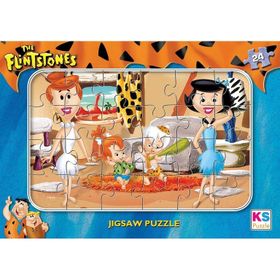 Ks Games Flinstones 24 Parça Puzzle