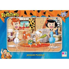 Ks Games Flinstones 24 Parça Puzzle