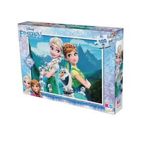 KS Games Frozen 100 Parça Puzzle