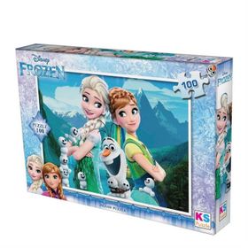 KS Games Frozen 100 Parça Puzzle