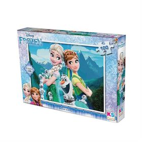 KS Games Frozen 100 Parça Puzzle