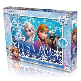 KS Games Frozen Karlar Ülkesi 200 Parça Puzzle