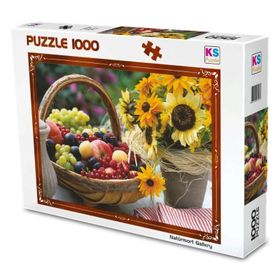 KS Games Fruit And Sunflower 1000 Parça Puzzle