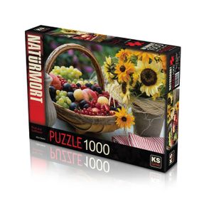 KS Games Fruitsand Sunflowers 1000 Parça Puzzle