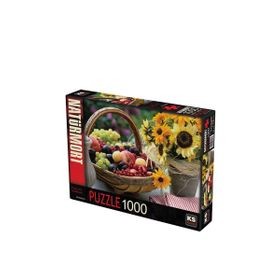 KS Games Fruitsand Sunflowers 1000 Parça Puzzle