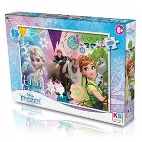 KS Games Frz.113 200 Parça Frozen Puzzle