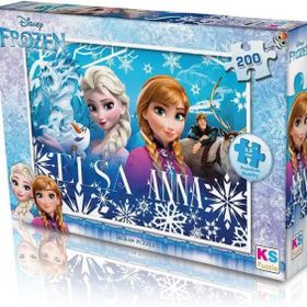 KS Games Frz.113 200 Parça Frozen Puzzle