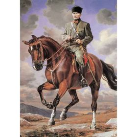 KS Games Gazi Mustafa Kemal Sakarya İsimli Atıyla-11131 1000 Parça Puzzle