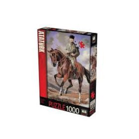 KS Games Gazi Mustafa Kemal Sakarya İsimli Atıyla-11131 1000 Parça Puzzle