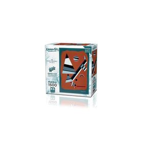 KS Games Gris 1500 Parça Puzzle