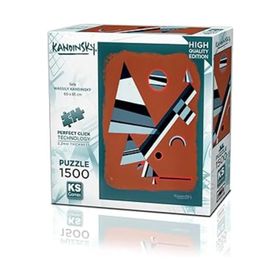 KS Games Gris 1500 Parça Puzzle