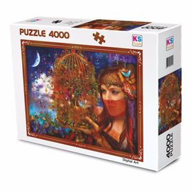Ks Games Her Butterfly Fairytale 4000 Parça Puzzle