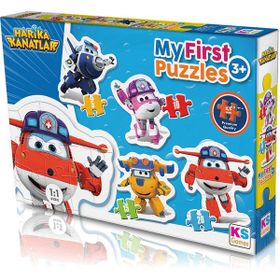 KS Games HK10304 Harika Kanatlar My First Puzzle 4 in 1 Puzzle