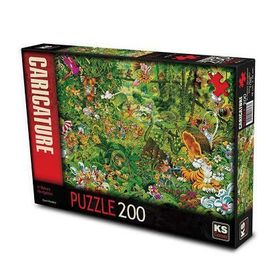 KS Games In Nature Navigation Çocuk 200 Parça Puzzle