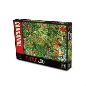 KS Games In Nature Navigation Çocuk 200 Parça Puzzle