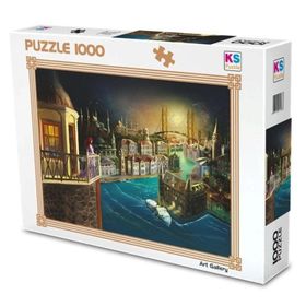 KS Games İstanbul İs Mine 1000 Parça Puzzle