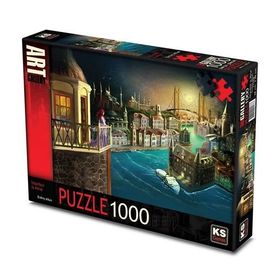 KS Games İstanbul İs Mine 1000 Parça Puzzle