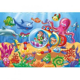 KS Games JP 31006 Little Submarine 12 Parça Jumbo Puzzle