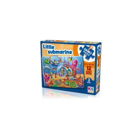 KS Games JP 31006 Little Submarine 12 Parça Jumbo Puzzle