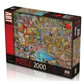 KS Games JP31004 Under Construction 12 Parça Jumbo Puzzle