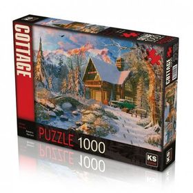 KS Games Kış Tatili 1000 Parça Puzzle
