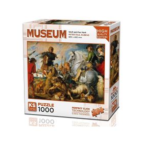 KS Games Kurt Ve Tilki Avı 1000 Parça Puzzle