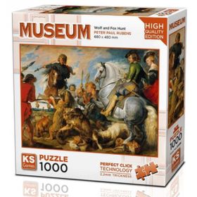 KS Games Kurt Ve Tilki Avı 1000 Parça Puzzle