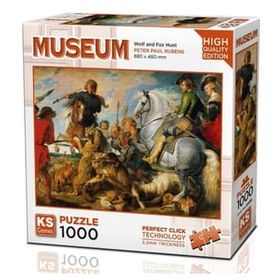 KS Games Kurt Ve Tilki Avı 1000 Parça Puzzle