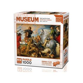 KS Games Kurt Ve Tilki Avı 1000 Parça Puzzle