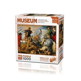 KS Games Kurt Ve Tilki Avı 1000 Parça Puzzle