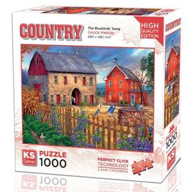 KS Games Kuş Şarkıları 1000 Parça Puzzle