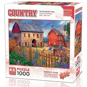 KS Games Kuş Şarkıları 1000 Parça Puzzle