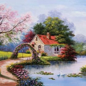 Ks Games Lake House Jack Stansfield 1000 Parça Puzzle