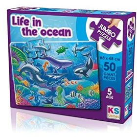 KS Games Life In The Ocean 50 Parça Puzzle