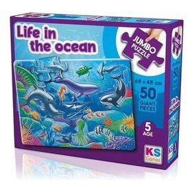 KS Games Life In The Ocean 50 Parça Puzzle