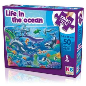 KS Games Life In The Ocean 50 Parça Puzzle