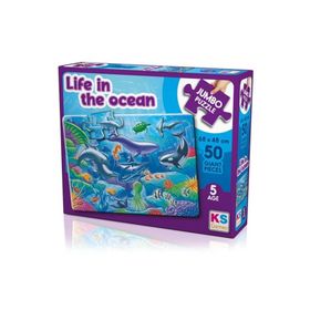KS Games Life In The Ocean 50 Parça Puzzle