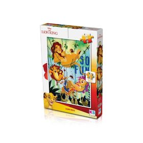 KS Games Lion King (Aslan Kral) 100 Parça Puzzle