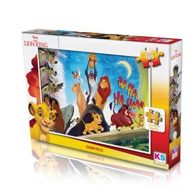 KS Games Lion King (Aslan Kral) 100 Parça Puzzle
