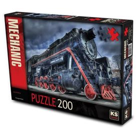 KS Games Locomotive 200 Parça Puzzle