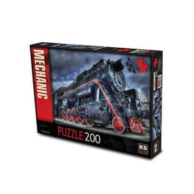 KS Games Locomotive 200 Parça Puzzle