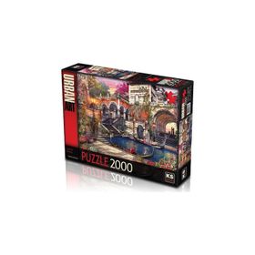 KS Games Love in Venice 2000 Parça Puzzle