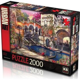 KS Games Love in Venice 2000 Parça Puzzle