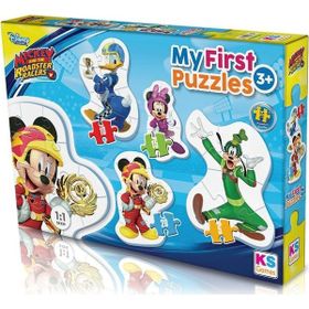 KS Games MCH10304 Mickey Mouse My First 4 in 1 Puzzle